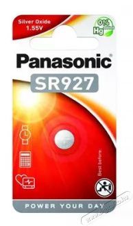 PANASONIC SR-927 1,55V ezüst-oxid óraelem 1db/csomag Akkuk és töltők - Elem - 464031