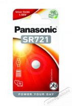 PANASONIC SR-721 1,55V ezüst-oxid óraelem 1db/csomag Akkuk és töltők - Elem - 464029