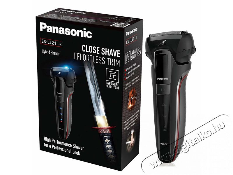 PANASONIC ES-LL21-K503SH BOROTVA Sz&eacute;ps&eacute;g&aacute;pol&aacute;s / Eg&eacute;szs&eacute;g - Szőrtelen&iacute;tő / borotva - F&eacute;rfi borotva - 470342