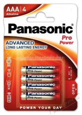 PANASONIC LR03PPG/4BP 1,5V AAA/mikro tartós alkáli elem 4 db/csomag Akkuk és töltők - Elem - 464038