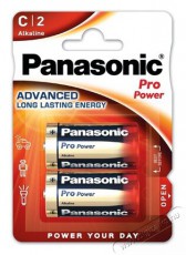 PANASONIC LR14PPG/2BP 1,5V C/baby tartós alkáli elem 2 db/csomag Akkuk és töltők - Elem - 464041