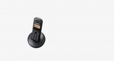 PANASONIC KX-TGE110HGB fekete dect telefon Mobil / Kommunik&aacute;ci&oacute; / Smart - DECT / cordless telefon - 454804