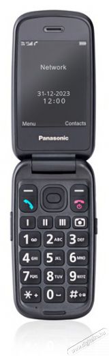 PANASONIC KX-TU550EXB 2,8 4G fekete mobiltelefon Mobil / Kommunikáció / Smart - Klasszikus / Mobiltelefon időseknek - 499146