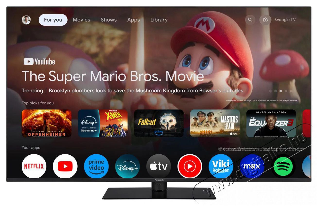 PANASONIC 55  TN-55W70AEZ Telev&iacute;zi&oacute;k - LED telev&iacute;zi&oacute; - UHD 4K felbont&aacute;s&uacute; - 505953