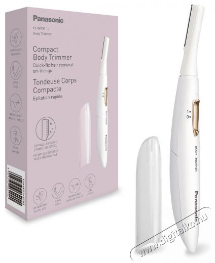 PANASONIC ES-WR51-P503 Szépségápolás / Egészség - Szőrtelenítő / borotva - Arc- és testszőrzet vágó, formázó - 510584