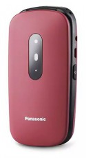 PANASONIC KX-TU446EXR piros mobiltelefon Mobil / Kommunikáció / Smart - Klasszikus / Mobiltelefon időseknek - 516191