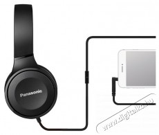 PANASONIC RP-HF100-K - fekete Audio-Video / Hifi / Multimédia - Fül és Fejhallgatók - Fejhallgató - 519030