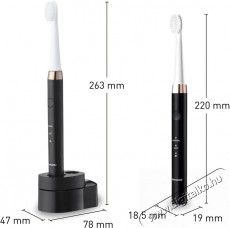 PANASONIC EW-DM81 Fekete Elektromos fogkefe Szépségápolás / Egészség - Száj / fog ápolás - Elektromos fogkefe - 525580