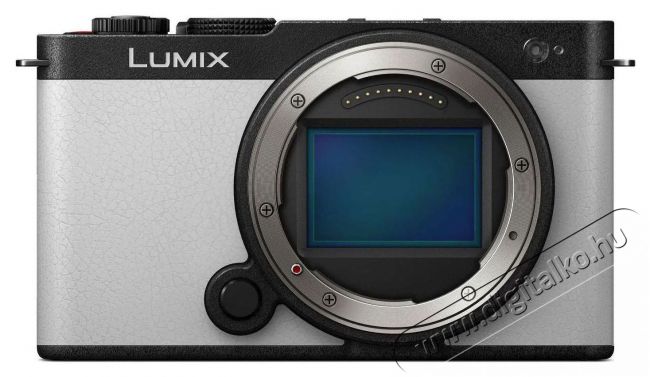 PANASONIC Lumix DC-S9 váz, fehér Fényképezőgép / kamera - Memóriakártyás videokamera - Professzionális - 520073