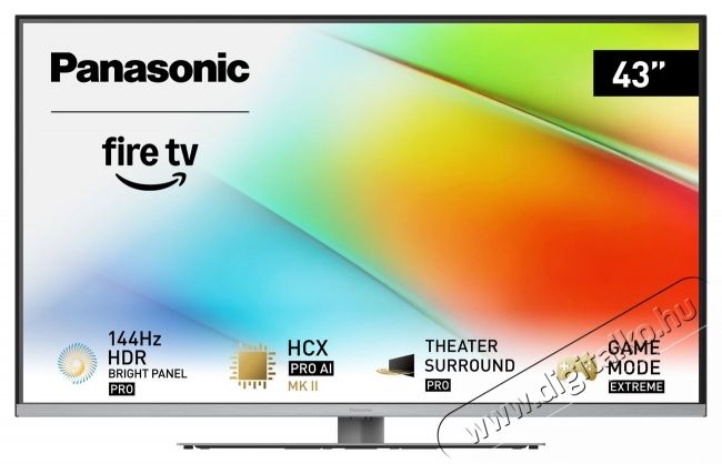 PANASONIC TV-43W93BE6 Televíziók - LED televízió - UHD 4K felbontású - 519007