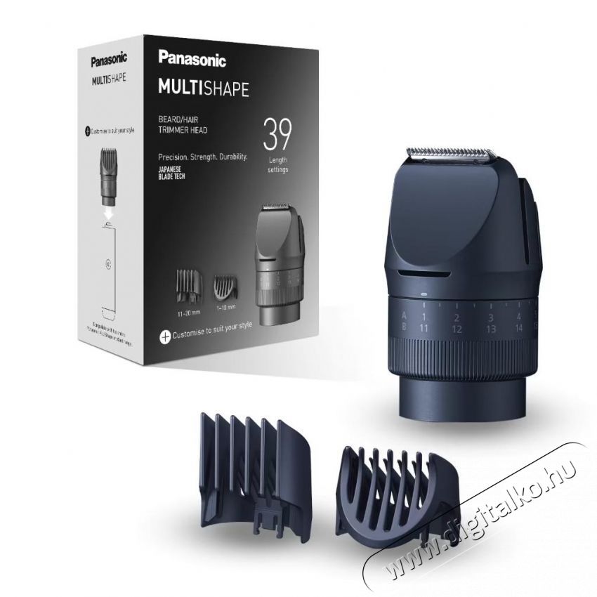 PANASONIC ER-CTN1-A301 MULTISHAPE szak&aacute;ll-haj ny&iacute;r&oacute; adapterfej Sz&eacute;ps&eacute;g&aacute;pol&aacute;s / Eg&eacute;szs&eacute;g - Szőrtelen&iacute;tő / borotva - F&eacute;rfi szőrtelen&iacute;tő kieg&eacute;sz&iacute;tő - 537185