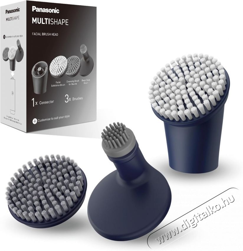 PANASONIC MultiShape ER-CFB1-A503 tartoz&eacute;k m&eacute;ly arc-/szak&aacute;lltiszt&iacute;t&aacute;shoz, Sz&oacute;nikus vibr&aacute;ci&oacute;, Nedves/sz&aacute;raz bőr, Fekete Sz&eacute;ps&eacute;g&aacute;pol&aacute;s / Eg&eacute;szs&eacute;g - Szőrtelen&iacute;tő / borotva - F&eacute;rfi szőrtelen&iacute;tő kieg&eacute;sz&iacute;tő - 537184