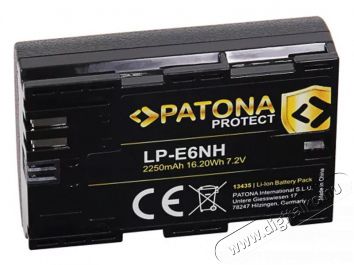 Patona LP-E6NH Canon EOS R5/R6 Protect akku Akkuk és töltők - Li-ion akkumulátor és töltő (utángyártott) - Akku - 377656