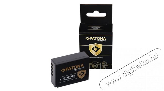 Patona NP-W126S PROTECT AKKU XT-3 Akkuk és töltők - Li-ion akkumulátor és töltő (gyári) - Akku - 475452
