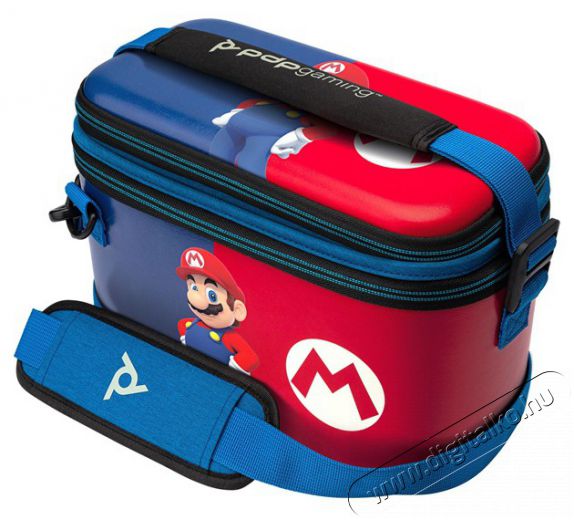 PDP Pull-N-Go Case Nintendo Switch Mario Edition utazótok Iroda és számítástechnika - Játék konzol - Kiegészítő - 394416
