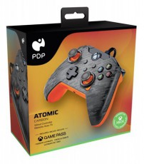 PDP Atomic Xbox Series X|S/Xbox One/PC 3,5 mm audio vezetékes fantom fekete kontroller Iroda és számítástechnika - Játék konzol - Kontroller - 404664