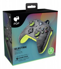 PDP Electric Xbox Series X|S/Xbox One/PC 3,5 mm audio vezetékes fantom fekete kontroller Iroda és számítástechnika - Játék konzol - Kontroller - 404662