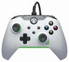 PDP Xbox Series X|S/Xbox One/PC 3,5 mm audio vezetékes neon fehér kontroller Iroda és számítástechnika - Játék konzol - Kontroller - 404063