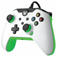 PDP Xbox Series X|S/Xbox One/PC 3,5 mm audio vezetékes neon fehér kontroller Iroda és számítástechnika - Játék konzol - Kontroller - 404063