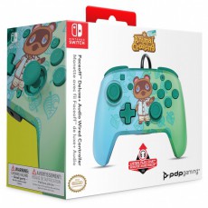 PDP Faceoff Deluxe+ Audio Nintendo Switch Animal Crossing kontroller Iroda és számítástechnika - Játék konzol - Kontroller - 434660