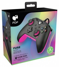 PDP Fuse Xbox Series X|S/Xbox One/PC 3,5 mm audio vezetékes fekete kontroller Iroda és számítástechnika - Játék konzol - Kontroller - 453431