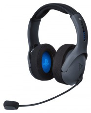 PDP LVL50 PlayStation 4 vezeték nélküli szürke headset Audio-Video / Hifi / Multimédia - Fül és Fejhallgatók - Fejhallgató mikrofonnal / headset - 455710