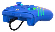 PDP 049-024-BL Afterglow Wave Xbox Series X|S/Xbox One/PC RGB LED kék vezetékes kontroller Iroda és számítástechnika - Játék konzol - Kontroller - 500131