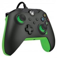 PDP 049-012-GG Xbox Series X|S/Xbox One/PC vezetékes neon fekete kontroller Iroda és számítástechnika - Játék konzol - Kontroller - 500222