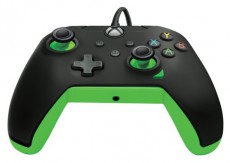 PDP 049-012-GG Xbox Series X|S/Xbox One/PC vezetékes neon fekete kontroller Iroda és számítástechnika - Játék konzol - Kontroller - 500222