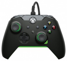 PDP 049-012-GG Xbox Series X|S/Xbox One/PC vezetékes neon fekete kontroller Iroda és számítástechnika - Játék konzol - Kontroller - 500222
