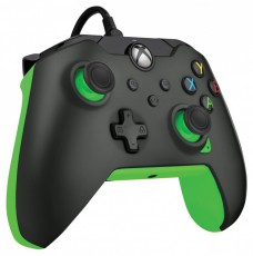 PDP 049-012-GG Xbox Series X|S/Xbox One/PC vezetékes neon fekete kontroller Iroda és számítástechnika - Játék konzol - Kontroller - 500222