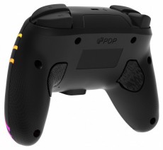 PDP 500-252-BK Afterglow Wave Nintendo Switch/Lite/OLED/Switch 2 RGB LED Lighting fekete vezeték nélküli kontroller Iroda és számítástechnika - Játék konzol - Kontroller - 507709