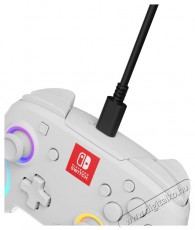PDP 500-238-WH Afterglow Wave Nintendo Switch/Switch 2 RGB LED Lighting fehér vezeték nélküli kontroller Iroda és számítástechnika - Játék konzol - Kontroller - 507426