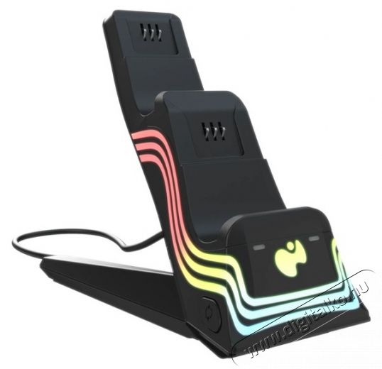 PDP 049-033-BK Afterglow Wave Xbox Series X|S/Xbox One RGB fekete kontroller t&ouml;ltő&aacute;llom&aacute;s Iroda &eacute;s sz&aacute;m&iacute;t&aacute;stechnika - J&aacute;t&eacute;k konzol - Kieg&eacute;sz&iacute;tő - 514521