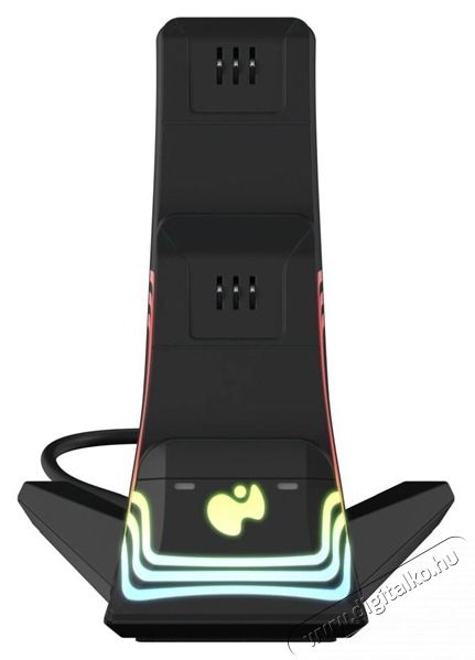 PDP 049-033-BK Afterglow Wave Xbox Series X|S/Xbox One RGB fekete kontroller t&ouml;ltő&aacute;llom&aacute;s Iroda &eacute;s sz&aacute;m&iacute;t&aacute;stechnika - J&aacute;t&eacute;k konzol - Kieg&eacute;sz&iacute;tő - 514521