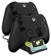 PDP 049-033-BK Afterglow Wave Xbox Series X|S/Xbox One RGB fekete kontroller t&ouml;ltő&aacute;llom&aacute;s Iroda &eacute;s sz&aacute;m&iacute;t&aacute;stechnika - J&aacute;t&eacute;k konzol - Kieg&eacute;sz&iacute;tő - 514521
