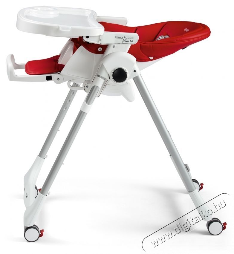 Peg Perego Prima Pappa Zero Follow Me etetősz&eacute;k, piros Sz&eacute;ps&eacute;g&aacute;pol&aacute;s / Eg&eacute;szs&eacute;g - Baba mama term&eacute;k - Cumis&uuml;veg / cumi / etet&eacute;s kieg&eacute;sz&iacute;tő - 533678