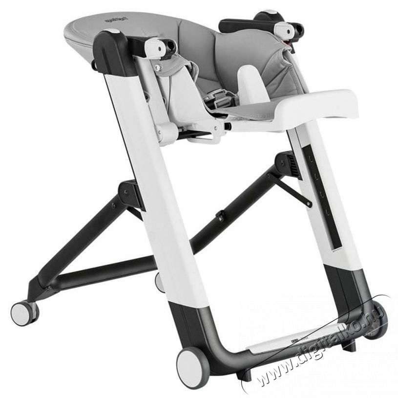 Peg Perego Siesta Follow Me 2 az 1-ben etetősz&eacute;k, Sz&uuml;rke Sz&eacute;ps&eacute;g&aacute;pol&aacute;s / Eg&eacute;szs&eacute;g - Baba mama term&eacute;k - Cumis&uuml;veg / cumi / etet&eacute;s kieg&eacute;sz&iacute;tő - 533677