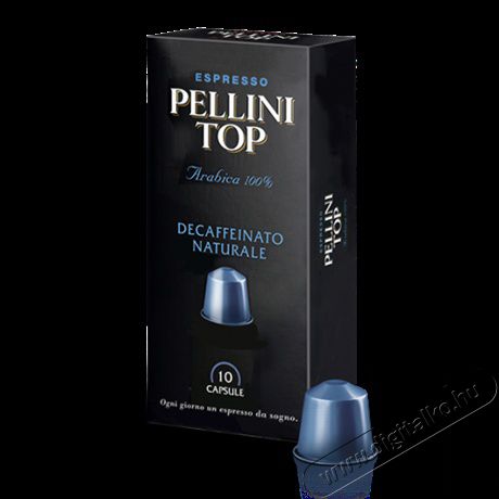 Pellini Top Decaffeinato Nespresso kávékapszula 10db Konyhai termékek - Kávéfőző / kávéörlő / kiegészítő - Kávé kapszula / pod / szemes / őrölt kávé - 355154