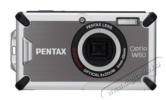 Pentax Optio W80 szürke fényképezőgép Fényképezőgép / kamera - Kompakt fényképezőgép - Kaland és vízálló fényképezőgép - 252178