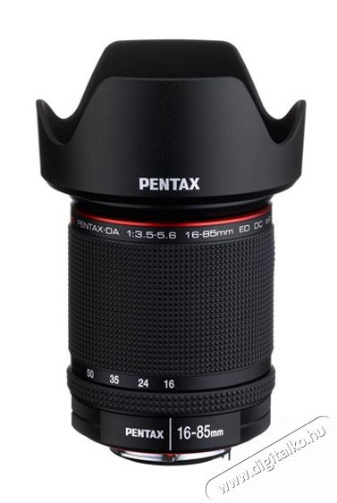 Pentax 16-85mm f/3,5-5,6 HD DA ED DC WR Fotó-Videó kiegészítők - Objektív - Zoom objektív - 281844