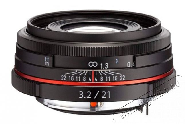 Pentax 21mm f/3,2 AL - fekete Fotó-Videó kiegészítők - Objektív - Fix fókuszú objektív - 273476