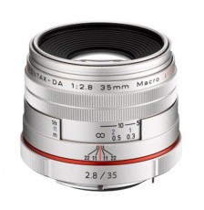 Pentax 35mm f/2,8 Macro - ezüst Fotó-Videó kiegészítők - Objektív - Fix fókuszú objektív - 273483