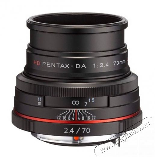 Pentax 70mm f/2,4 - fekete Fotó-Videó kiegészítők - Objektív - Fix fókuszú objektív - 273481