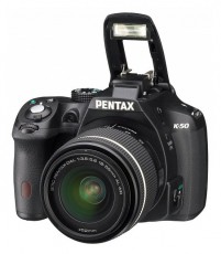 Pentax K-50 + 18-55mm DAL WR Kit - fekete Fényképezőgép / kamera - DSLR tükörreflexes fényképezőgép - 273423
