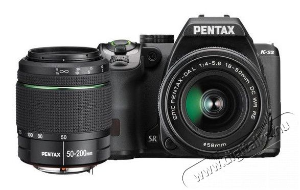 Pentax K-S2 + DAL 18-50mm WR + DAL 50-200mm WR Kit - fekete Fényképezőgép / kamera - DSLR tükörreflexes fényképezőgép - 286746