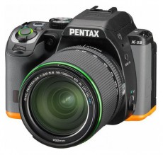 Pentax K-S2 + DA 18-135mm WR Kit - fekete/narancs Fényképezőgép / kamera - DSLR tükörreflexes fényképezőgép - 286740