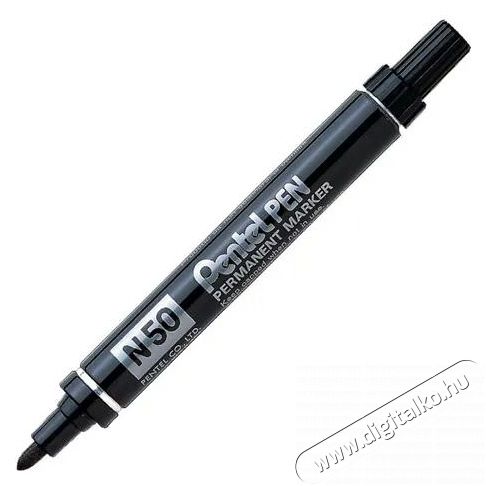 PENTEL N50 fekete permanent marker Iroda &eacute;s sz&aacute;m&iacute;t&aacute;stechnika - Egy&eacute;b sz&aacute;m&iacute;t&aacute;stechnikai term&eacute;k - 432808