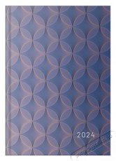 PERIOD DELUXE 2024-es A5 napi beosztású Rainbow papír határidőnapló Iroda és számítástechnika - Számológép - Irodai - 498407