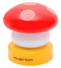 Phenom Gombalámpa (137007) - Piros Háztartás / Otthon / Kültér - Világítás / elektromosság - Asztali lámpa - 337520